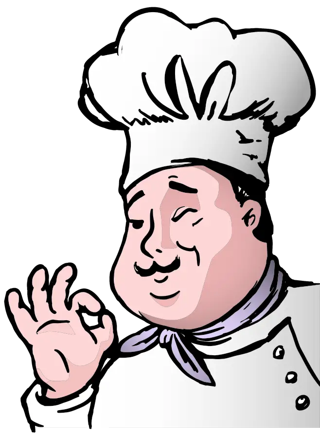 An extremely skilled line cook or chef makes great food and manages an efficient kitchen with great culinary skills for a resume

https://upload.wikimedia.org/wikipedia/commons/4/4f/Chef_icon.svg
